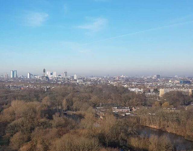 uitzicht westen provinciehuis Utrecht
